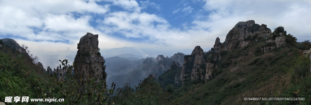 白石山全景图