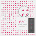 300个常用网页icon图标