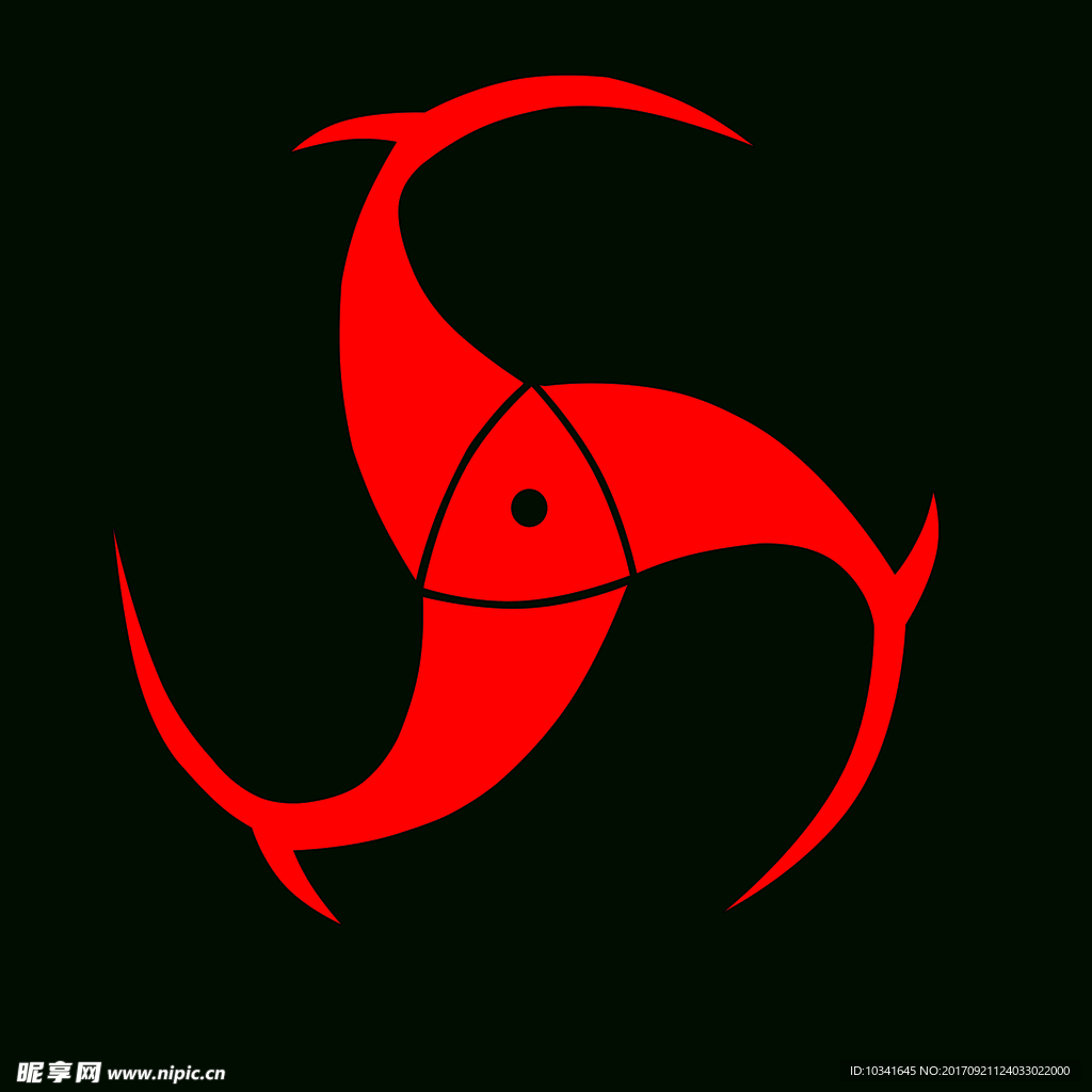 三鱼标志