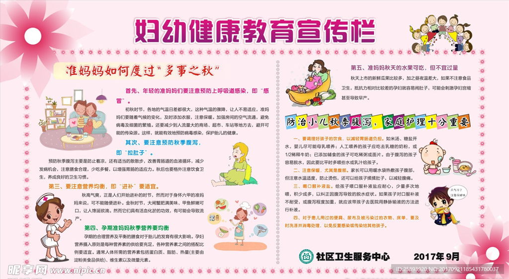 妇幼健康教育宣传栏