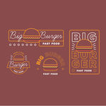 汉堡店logo