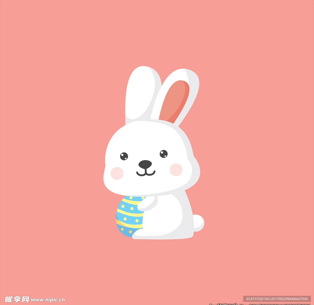 矢量卡通兔子图片