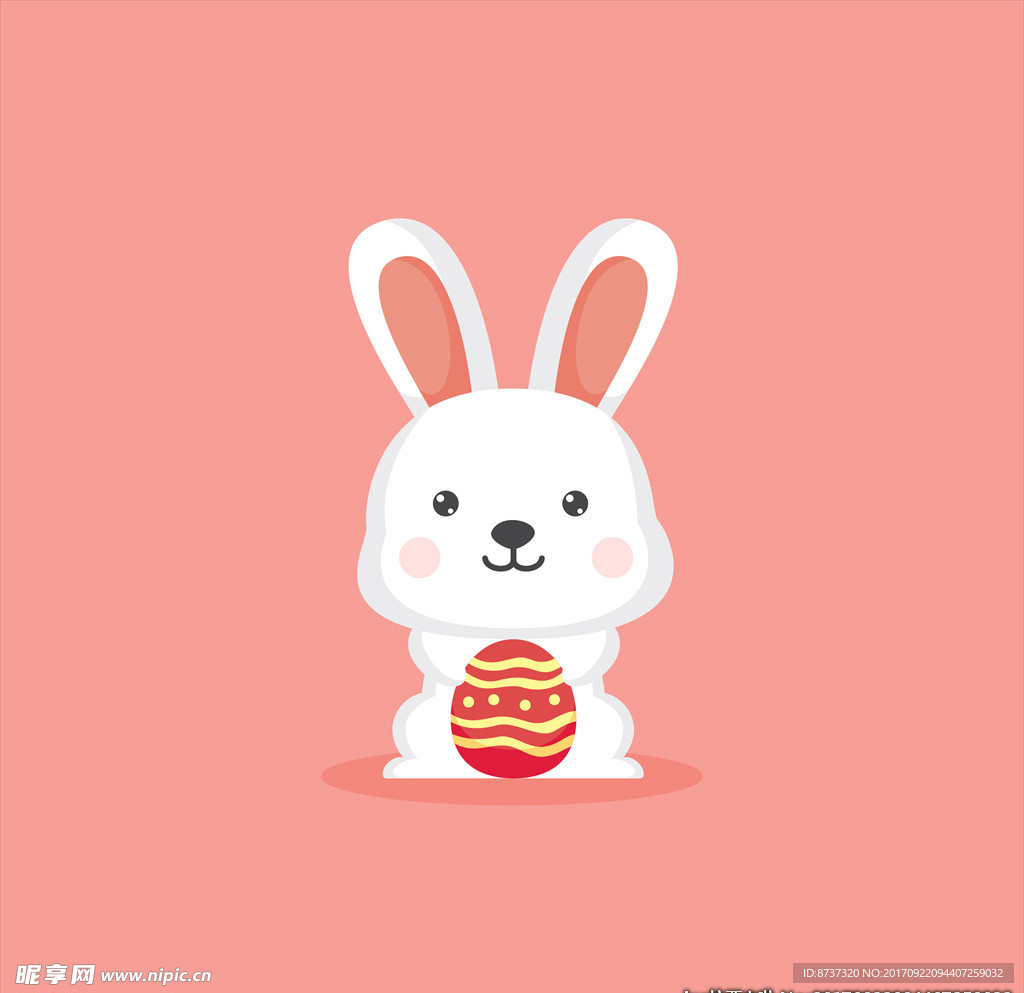 矢量卡通兔子图片