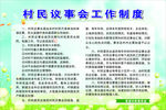 村民议事会工作制度
