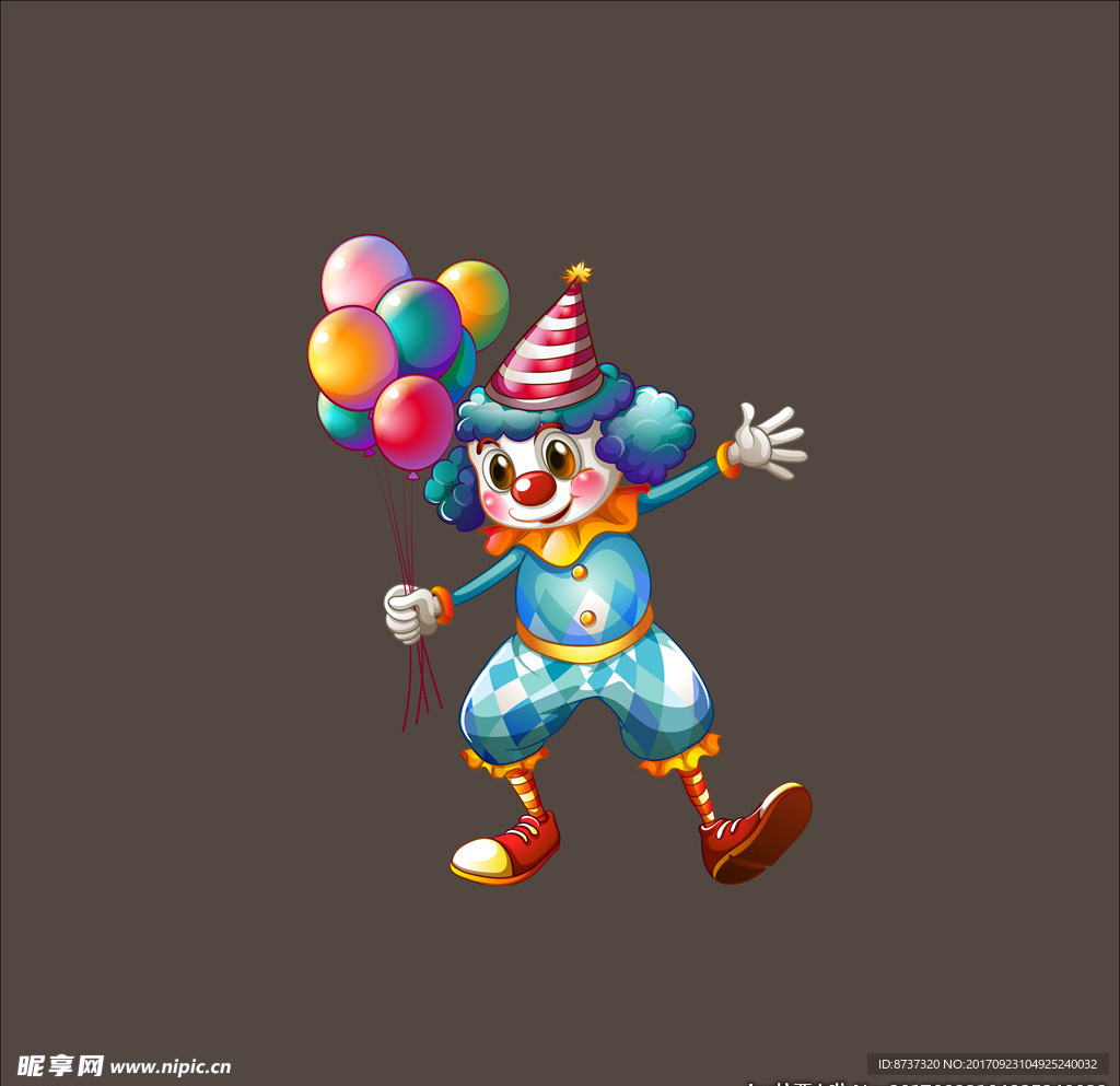 รูปCartoon Cute Clown Follyday PNG , ภาพตัดปะละครสัตว์, การ์ตูน, น่ารัก ...