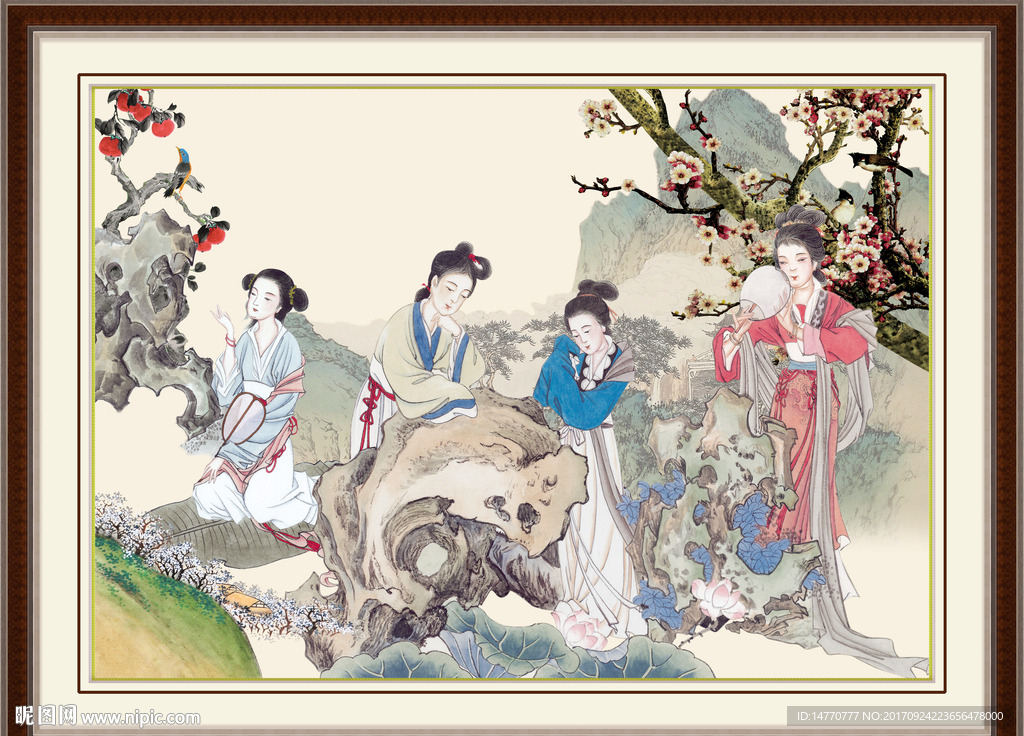 古典美女图