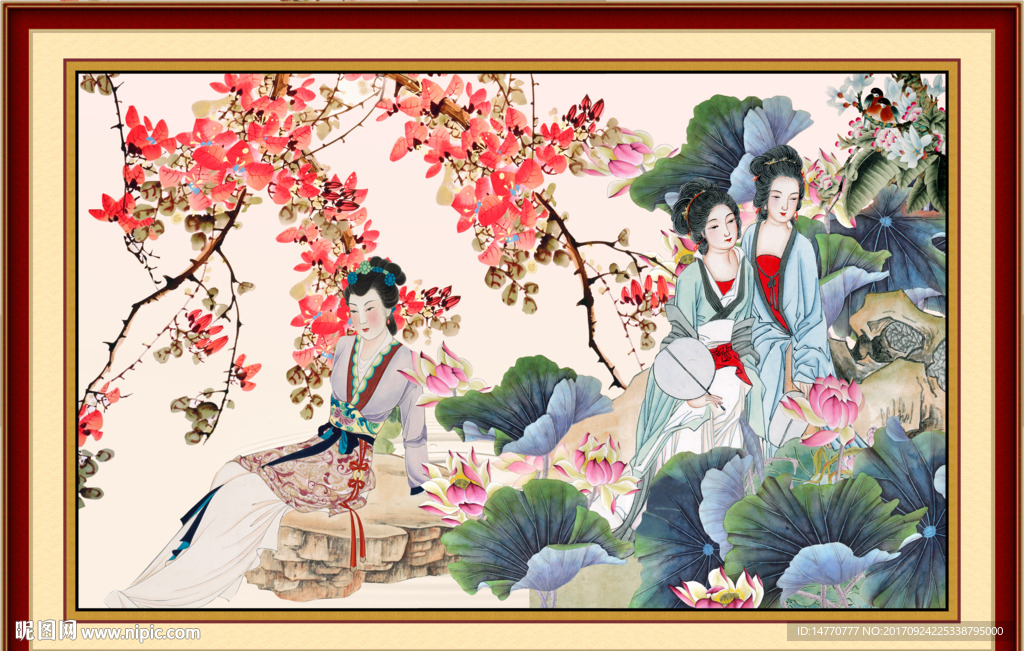 古典美女图