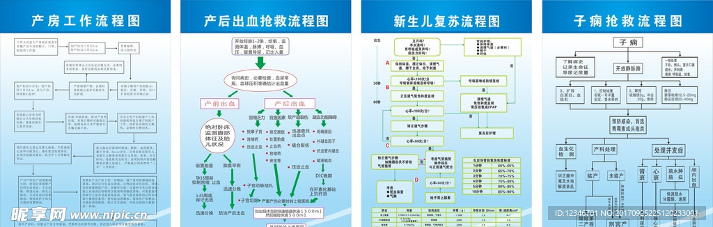 产房工作流程图