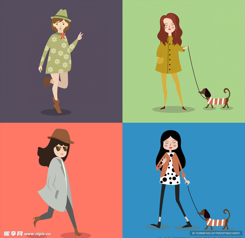 卡通女人