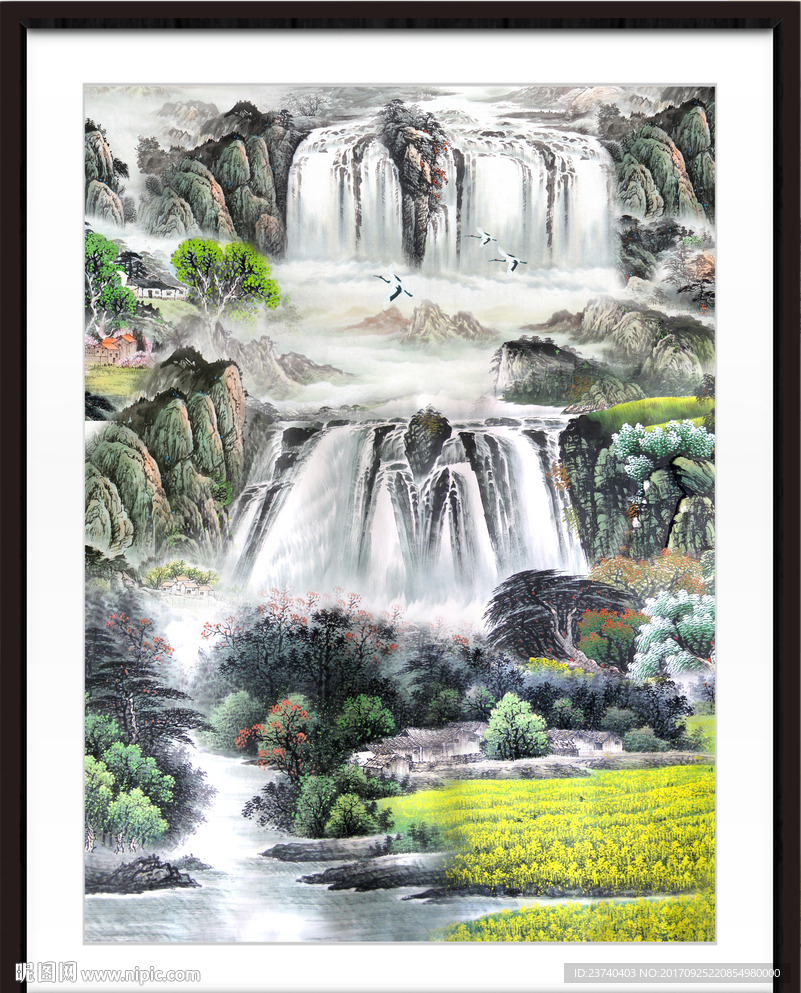 山水国画