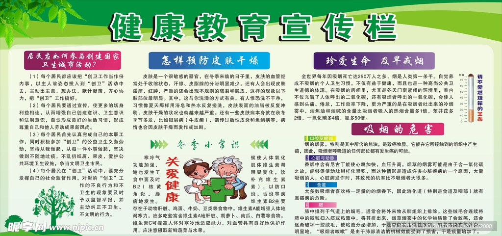 健康宣传栏