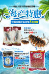 海产特惠海报   海参