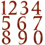 花纹数字素材