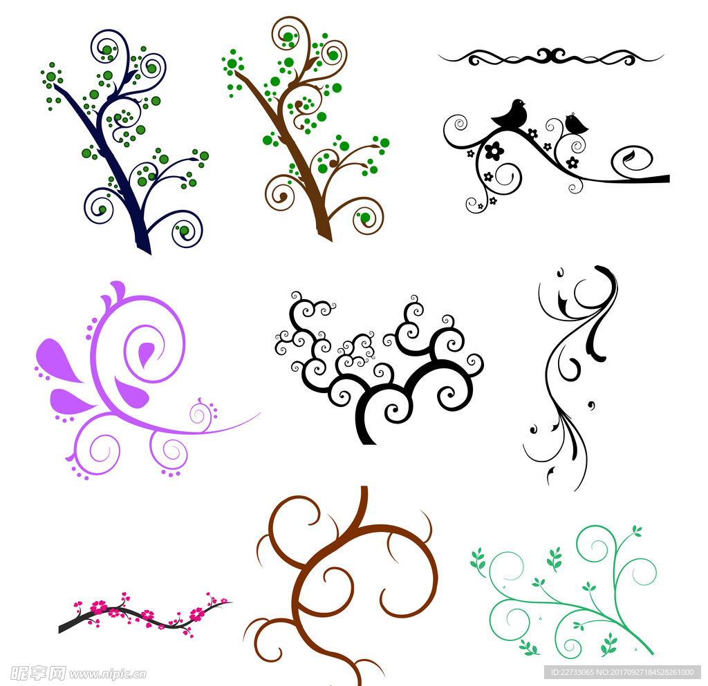 花纹纹理PNG素材