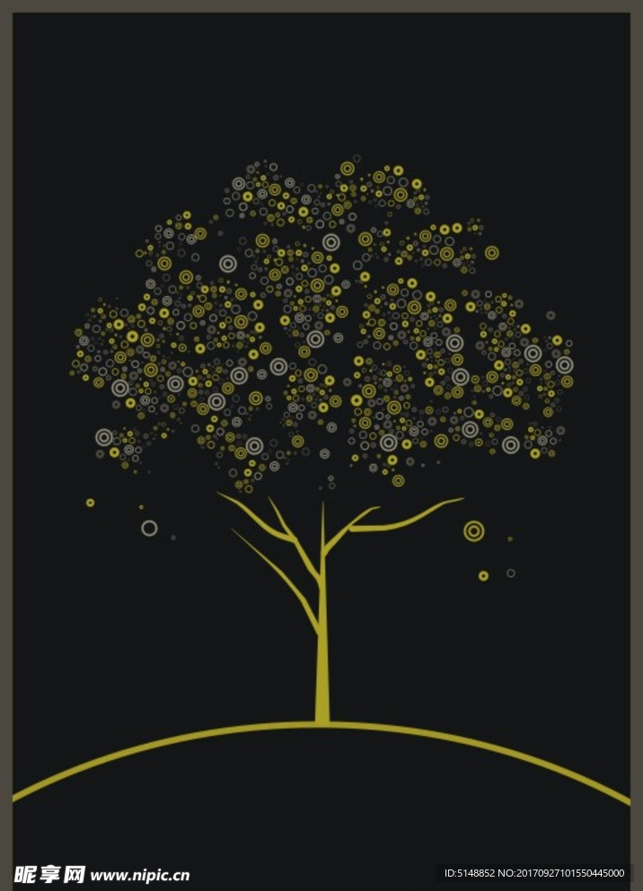 树 创意海报