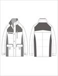 服装款式画技法矢量图下载
