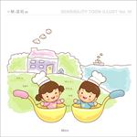 快乐儿童插画