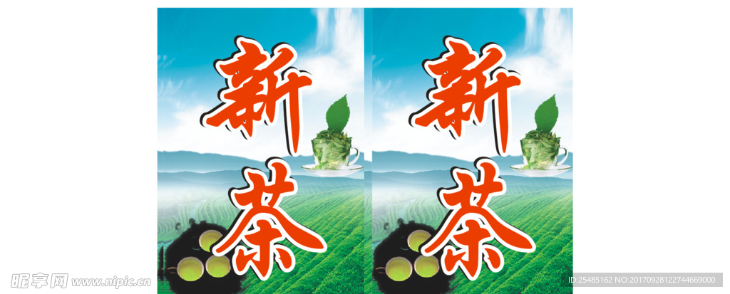 新茶 茶杯 绿茶 茶园