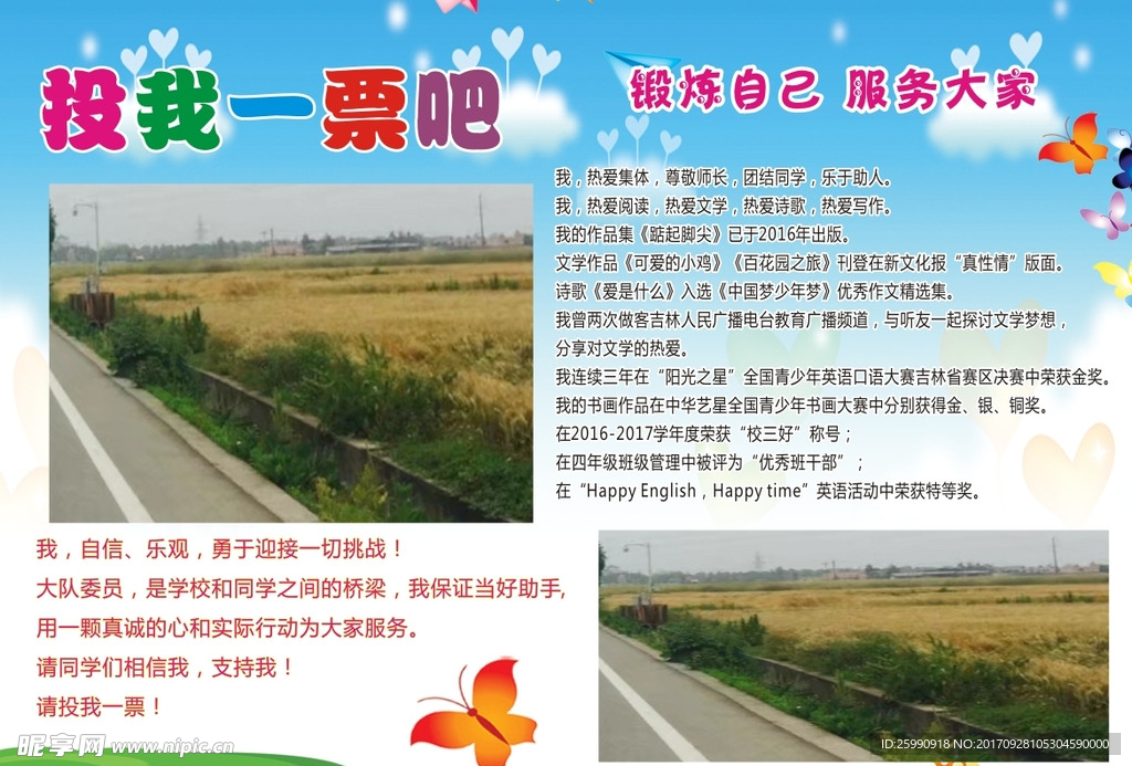 投票
