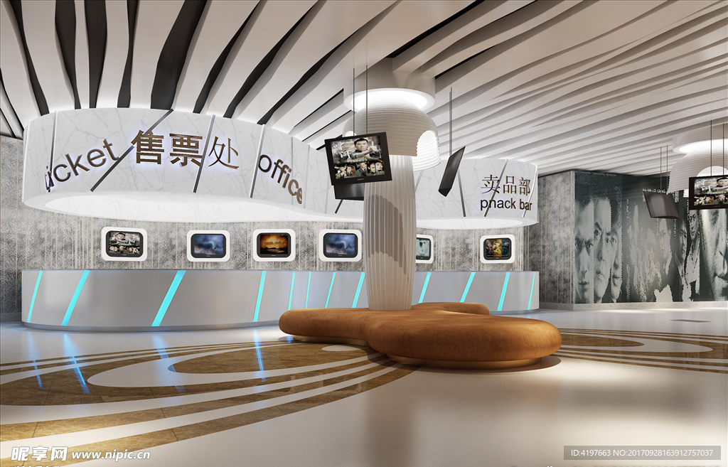 展厅模型