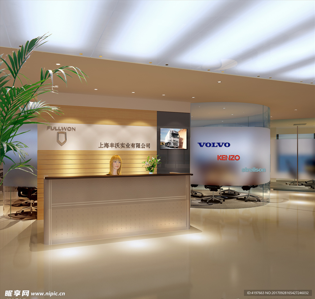 展厅模型