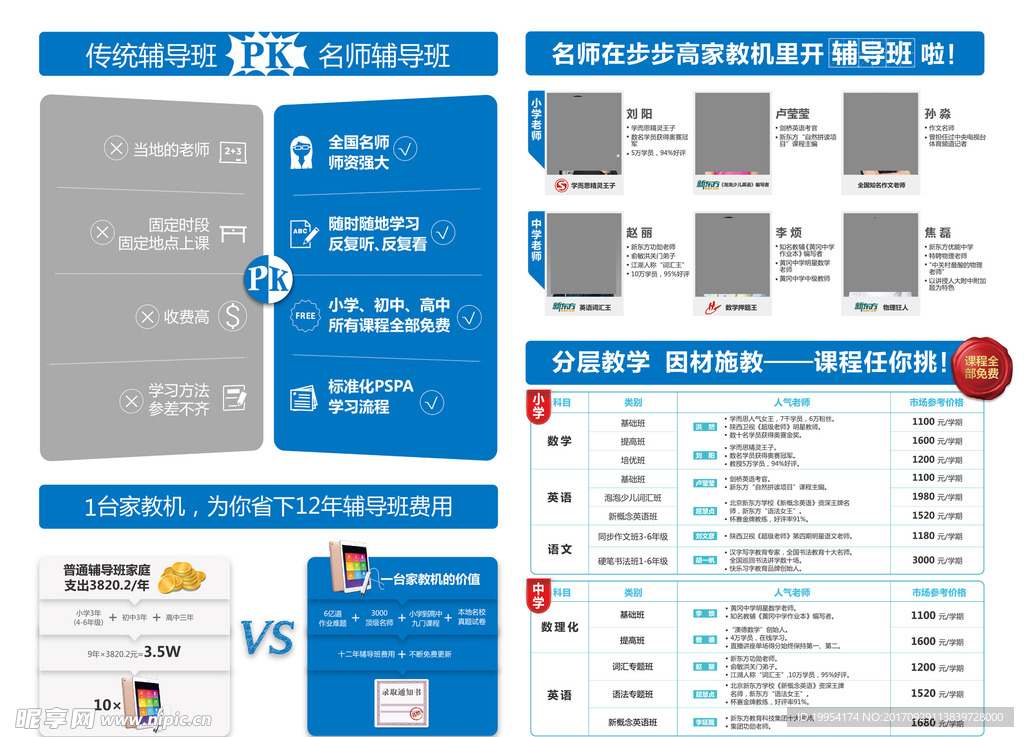 步步高家教机开辅导班啦