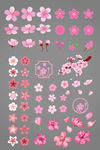 矢量花瓣