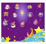 卡通星座