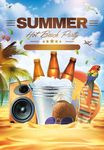 沙漠海滩冰块酒吧音乐户外演唱会