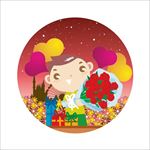 矢量 情人节