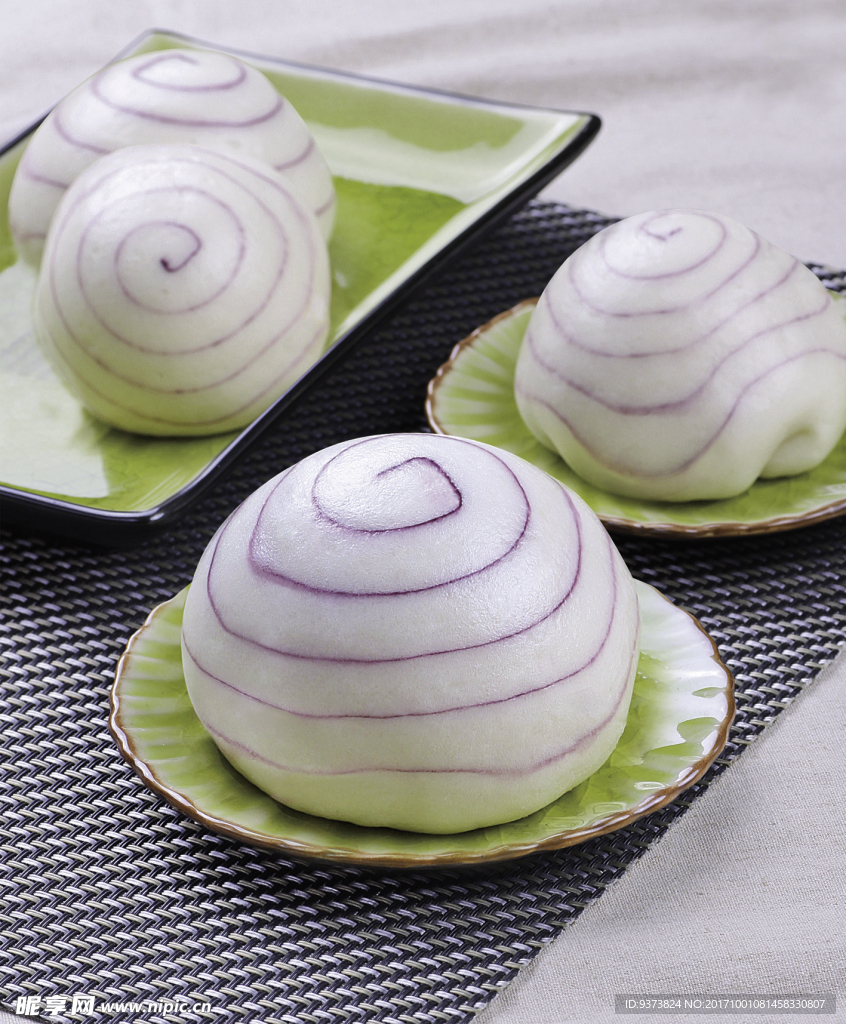 日式紫薯包