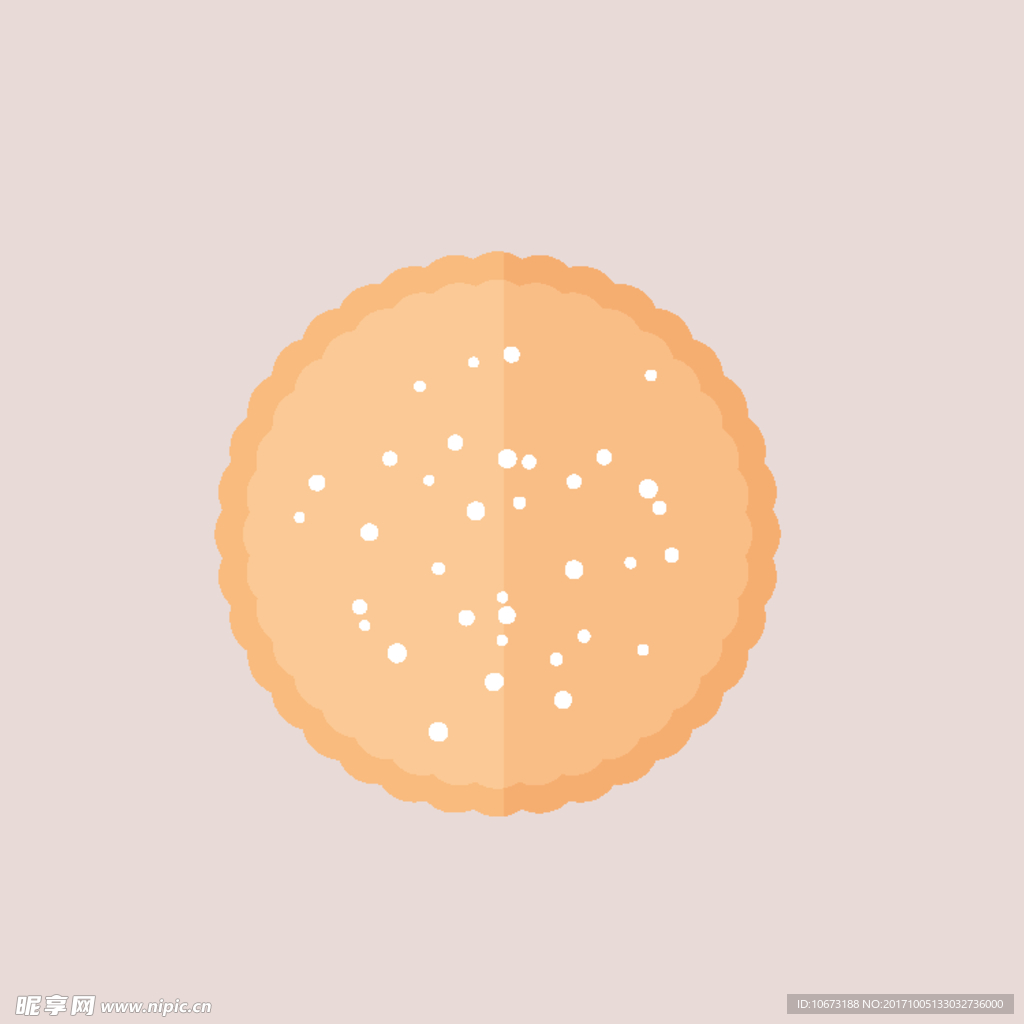卡通饼干