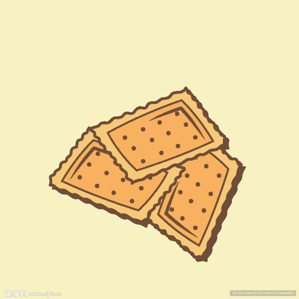 卡通饼干