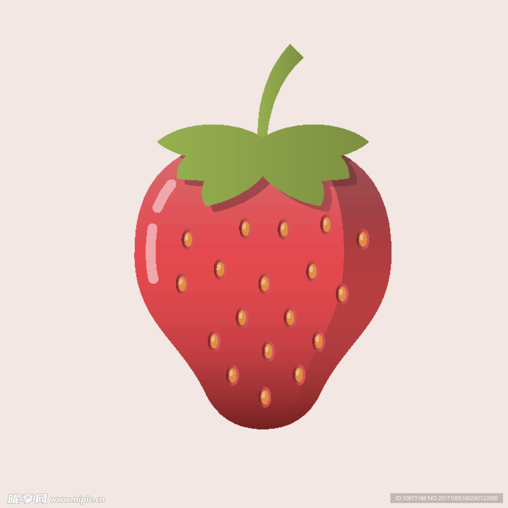 卡通草莓