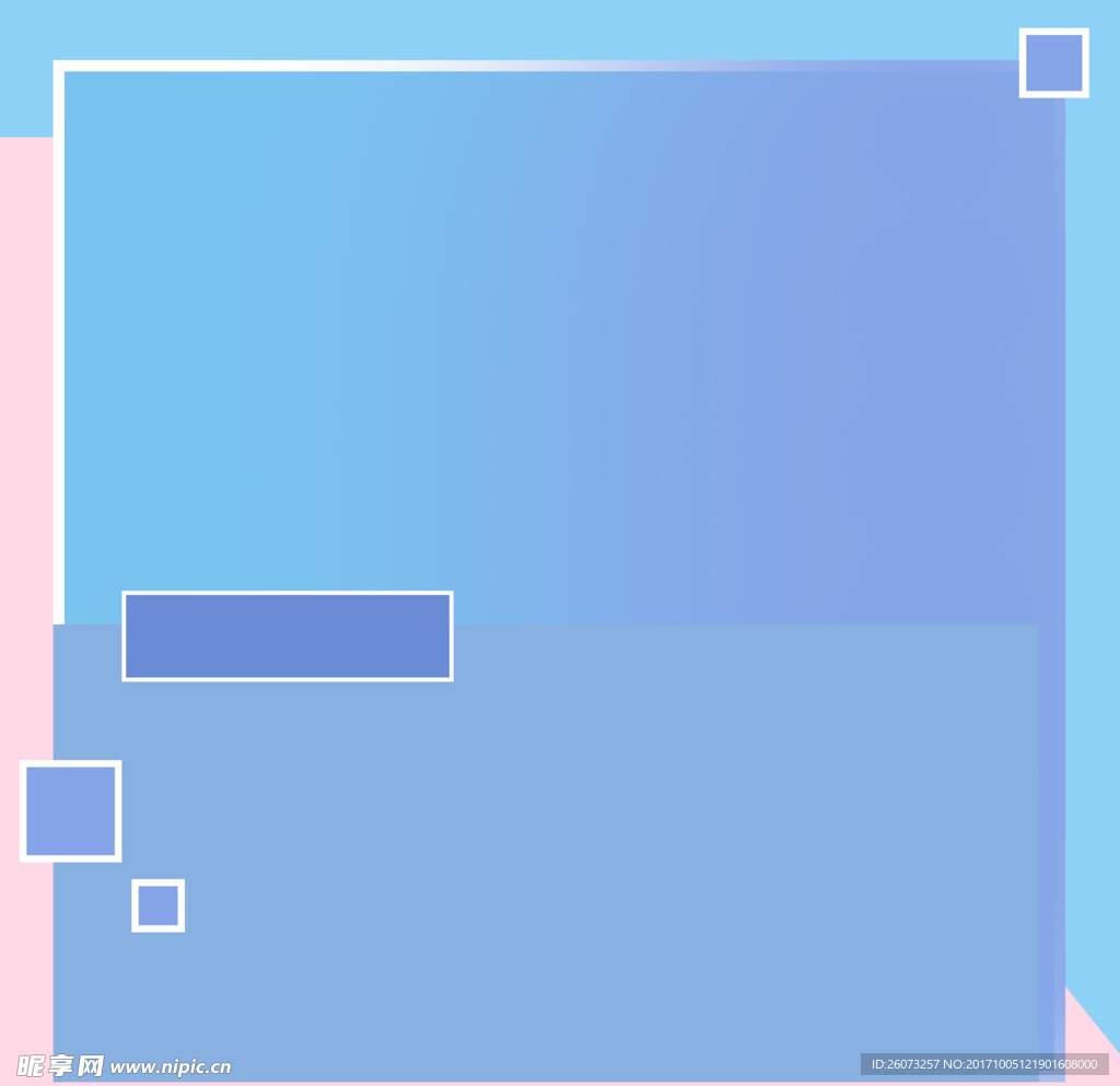 蓝色渐变简约素材背景