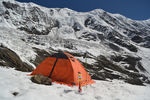 雪山 户外 帐篷