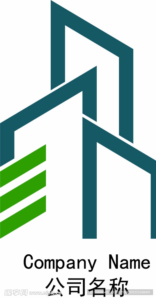 建筑施工标志矢量