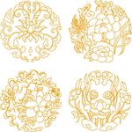 花纹底纹