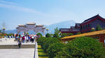 山门远眺