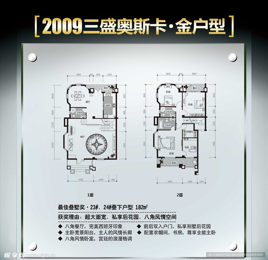 地产 展板 海报 商业 户型