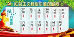 社会主义核心价值观展板