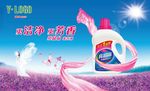 亮晶晶花香洗衣液海报