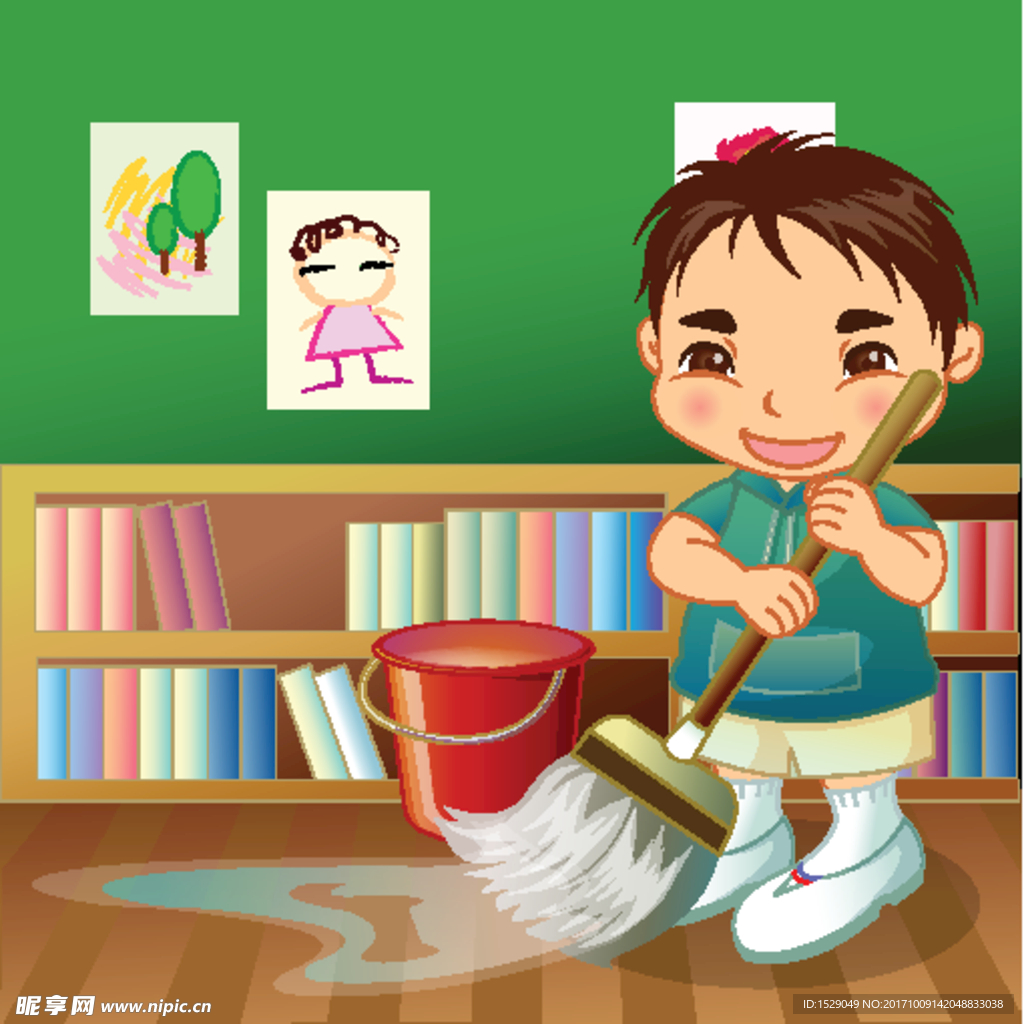 卡通儿童插画