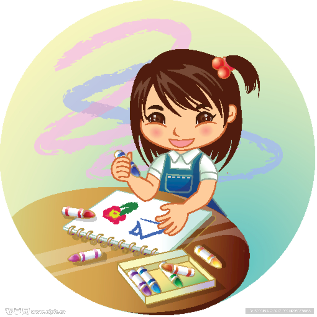 卡通儿童插画