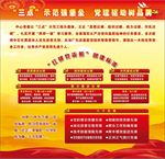 三点示范强堡垒