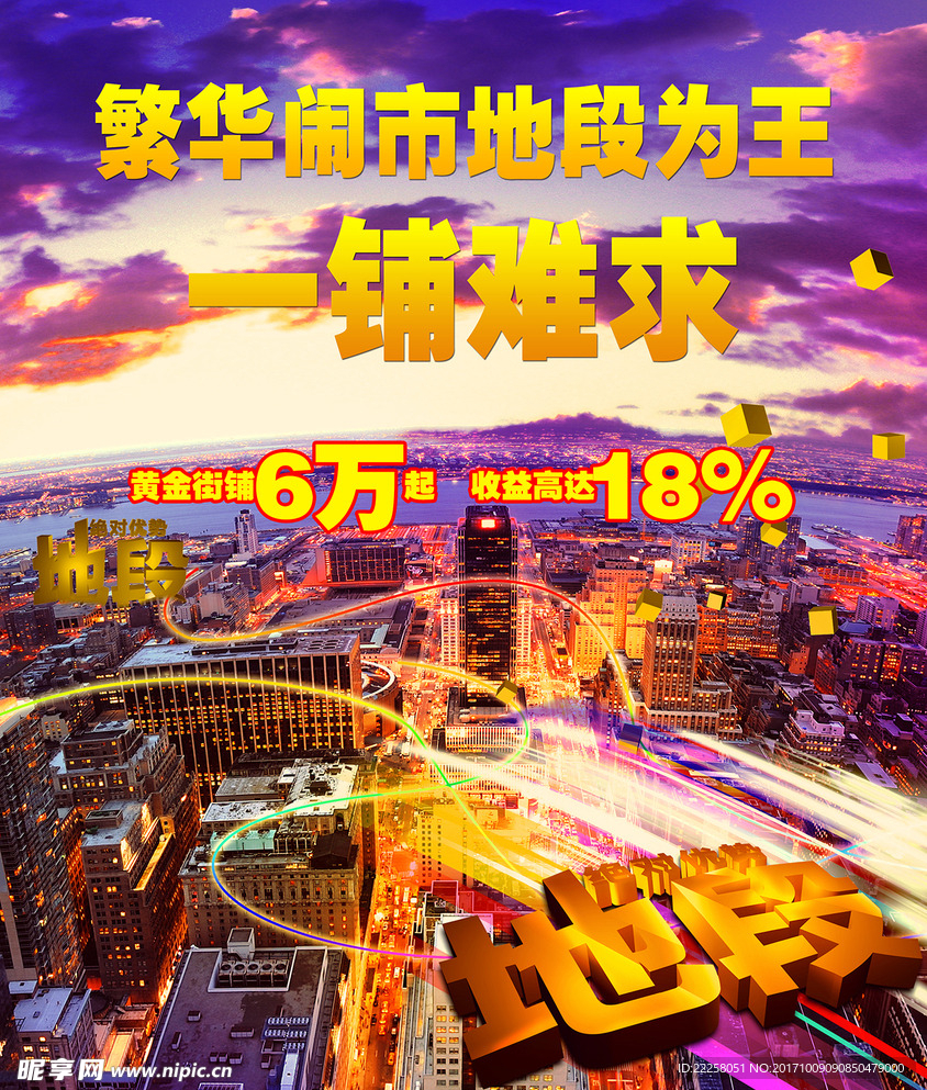 商铺海报
