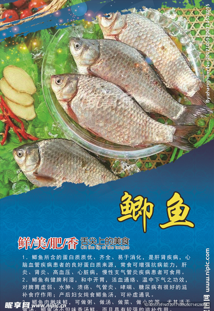 鲫鱼营养及价值