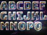 气球字