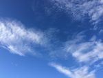 蓝天下的白云