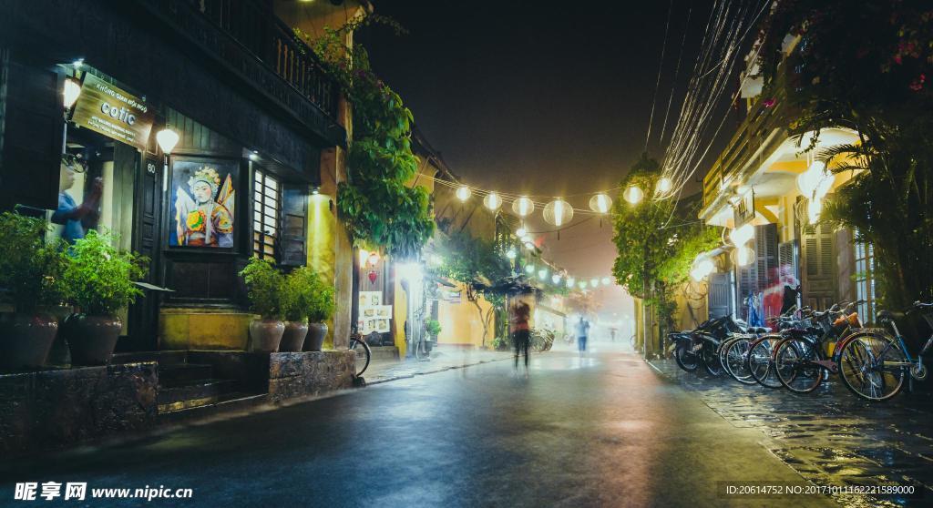 道路夜景